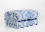 Printed Sherpa Blanket - Ultra Soft Warm & Fluffy - Size -  Double