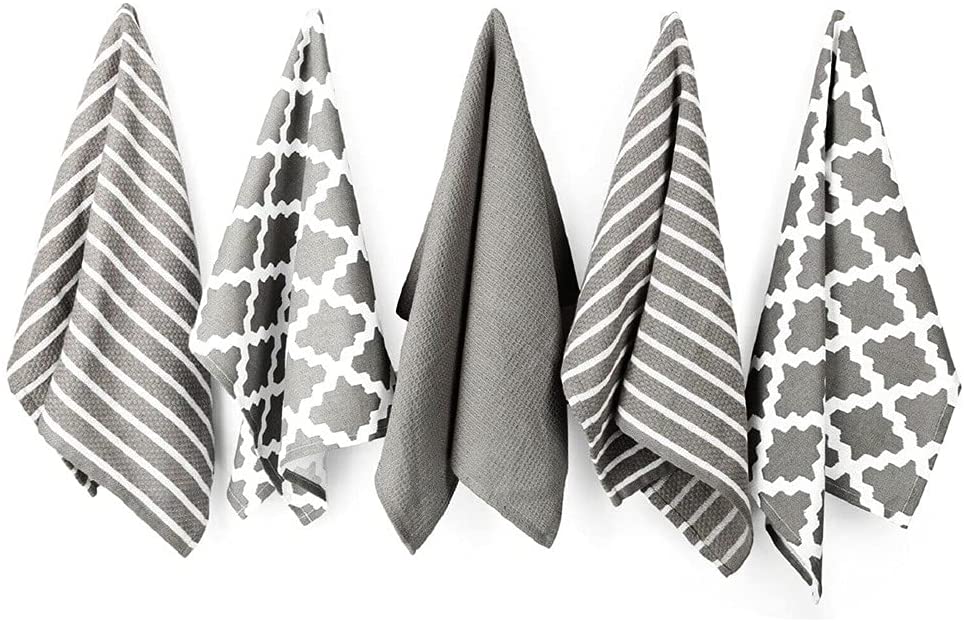 Grey / Pack of 5