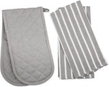 Oven Glove & Kitchen Tea Towels - Set of 3