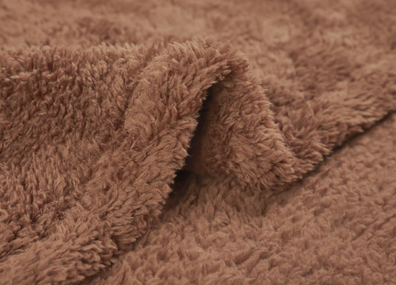 Solide Sherpa-Decke – ultraweich, warm und flauschig