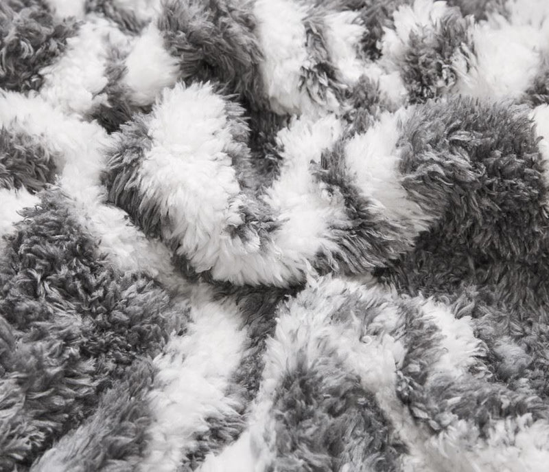 Bedruckte Sherpa-Decke – ultraweich, warm und flauschig
