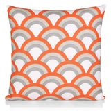 Pack of 4 Abstract Double Sided Cushion Covers