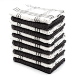 Kitchen Tea Towels - Pure Cotton - Pack of 12