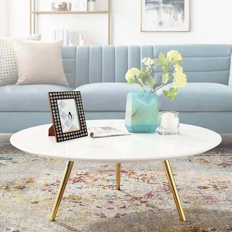 Fotorahmen - Polka Dot Design aus Holz