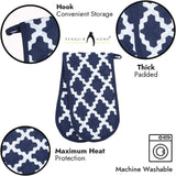 Apron, Oven Mitt & Kitchen Tea Towels Set - Pack of 4