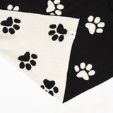 Pet Design Throw Blanket - Pure Cotton Knitted - Size - Twin