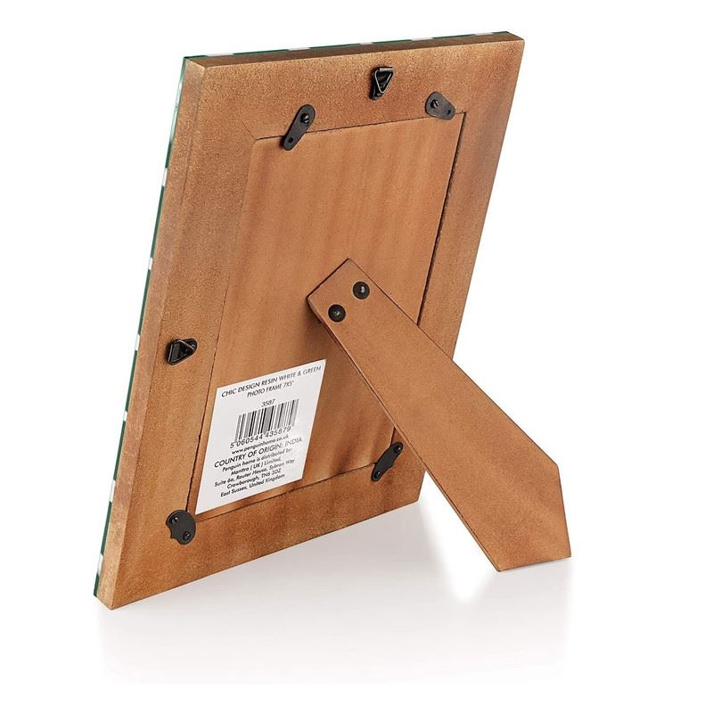 Fotorahmen - Criss-Cross-Design aus Holz