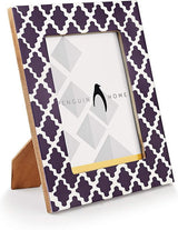 Fotorahmen - Criss-Cross-Design aus Holz