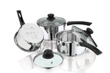 Stainless Steel Sauce Pan with Glass Lid