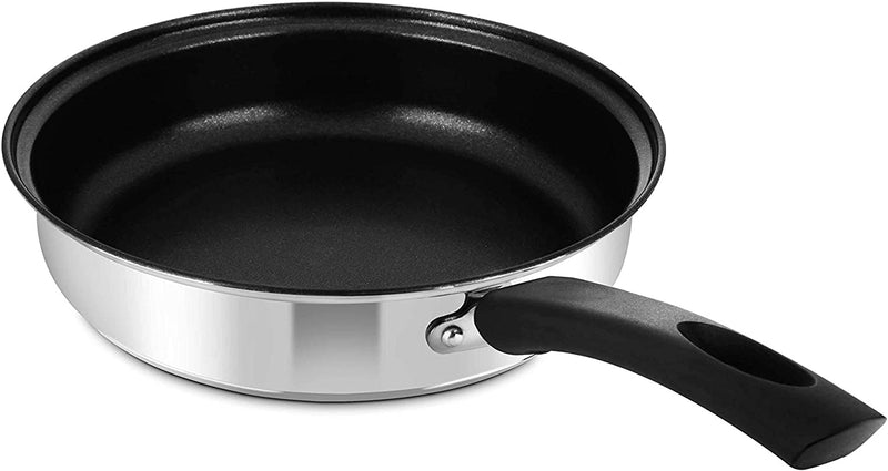 Stainless Steel Saute Pans with Glass Lid