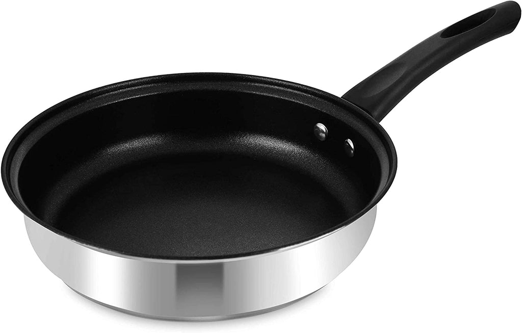 Stainless Steel Saute Pans with Glass Lid