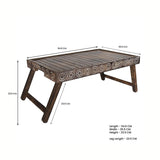 Breakfast Bed Tray - Foldable & Sturdy Mango Wood