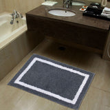 Reversible Bath Mat - Non Slip Microfibre Tufted