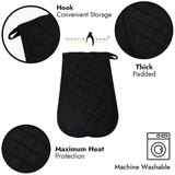 Oven Glove & Kitchen Tea Towels - Set of 3