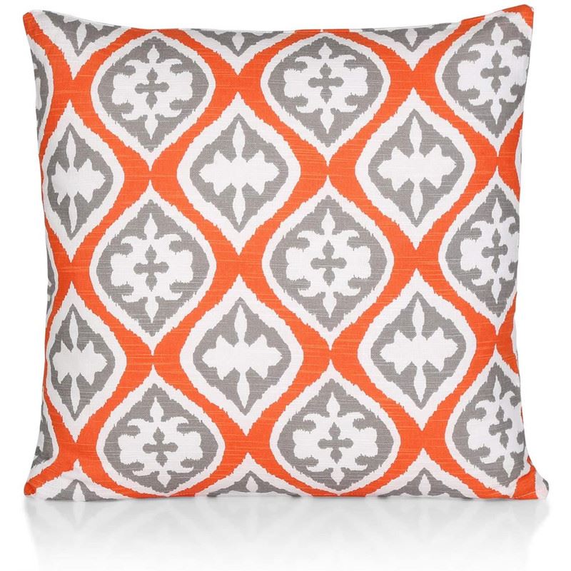 Pack of 4 Ikat Printed Double Sided Cushion Covers