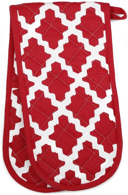 Oven Glove & Kitchen Tea Towels - Set of 3