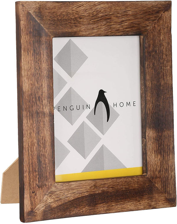 Fotorahmen – Verbranntes Holz-Finish