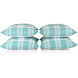Madras Check Double Sided Cushion Covers
