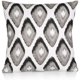 Pack of 4 Ikat Printed Double Sided Cushion Covers