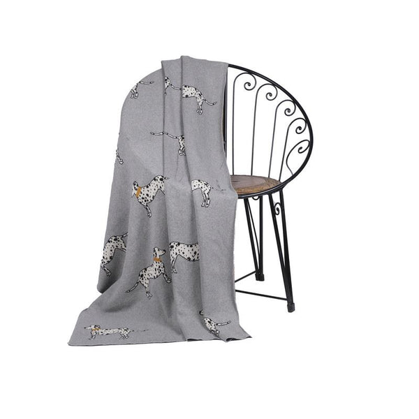 Pet Design Throw Blanket - Pure Cotton - 130cm x 150cm (50" x 60" Inches)