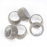 Napkin Rings - Handcrafted Glass Beaded