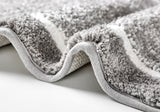 Bath Mats - Set of 2 - Race Track Design - Non Slip Microfibre Plush Soft