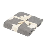 Pet Design Throw Blanket - Pure Cotton Knitted