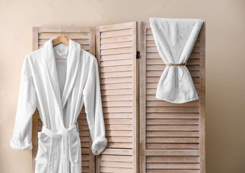 Frottee-Bademantel - Unisex