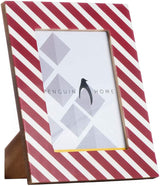 Fotorahmen - Gestreiftes Design aus Holz