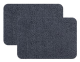 Set of 2 - Non Slip Microfiber Bath Mat - 40x60 cm - 2000 GSM