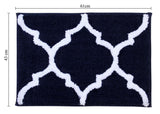 Reversible Bath Mat - Non Slip Microfibre Tufted