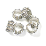 Serviettenringe - Perlmutt-Stil Perlen