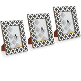 Photo Frame - Criss-Cross Design Wooden