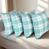 Madras Check Double Sided Cushion Covers