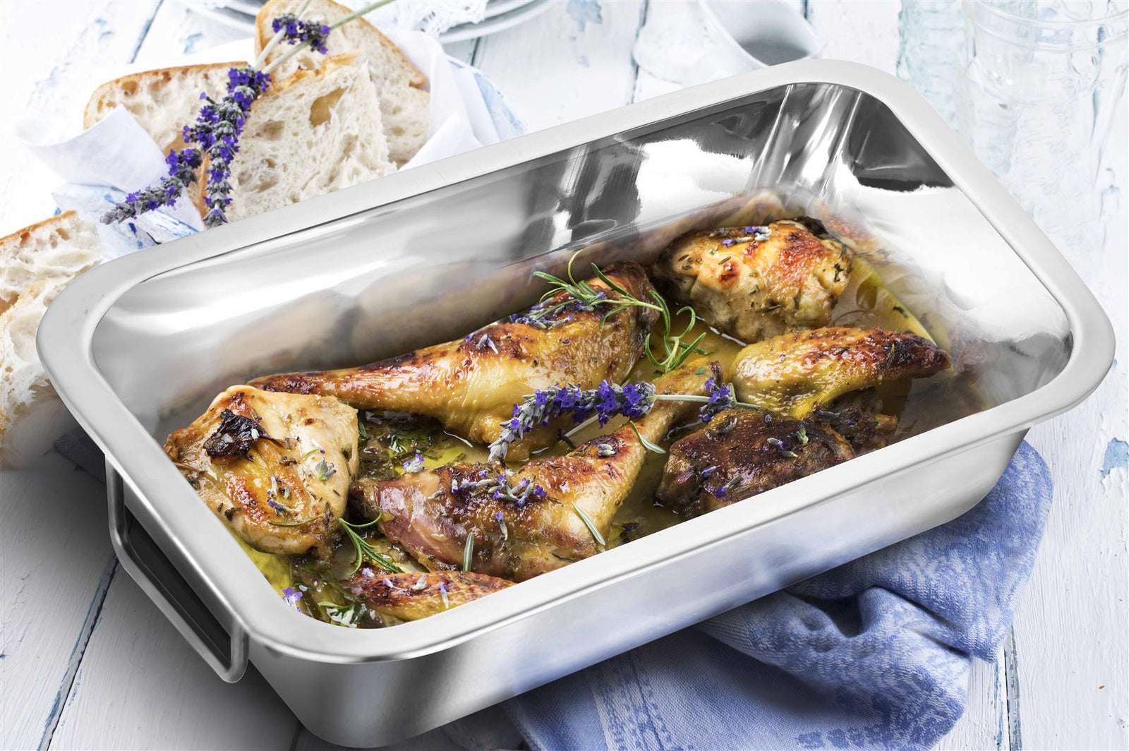 Buy Roasting Rack with Handles Stainless Steel Online Penguin Home