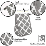 Oven Glove & Kitchen Tea Towels - Set of 3