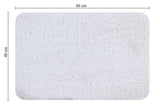 Set of 2 - Non Slip Microfiber Bath Mat - 40x60 cm - 2000 GSM