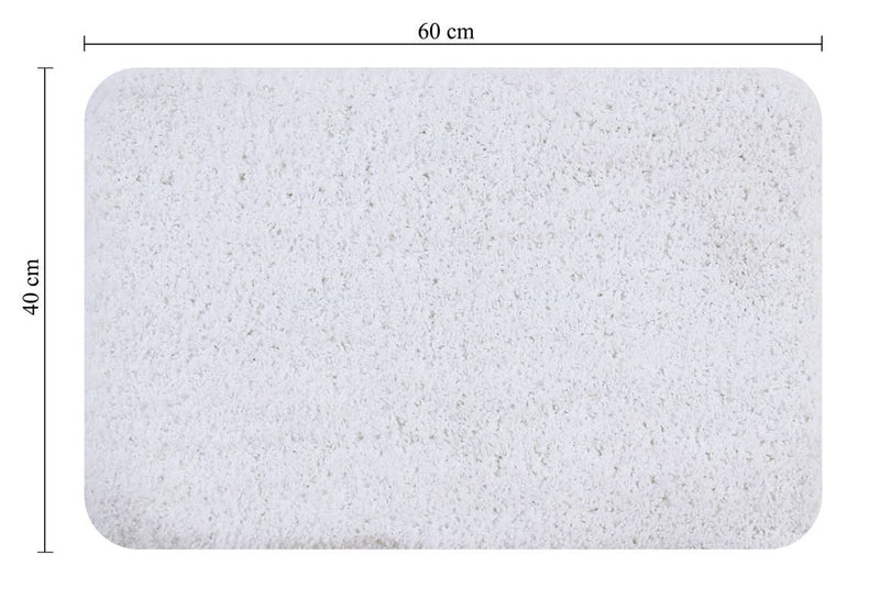 Set of 2 - Non Slip Microfiber Bath Mat - 40x60 cm - 2000 GSM
