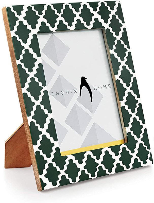 Fotorahmen - Criss-Cross-Design aus Holz