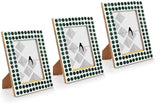 Fotorahmen - Polka Dot Design aus Holz