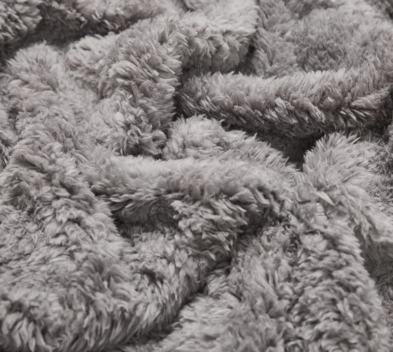 Solide Sherpa-Decke – ultraweich, warm und flauschig