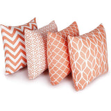 Set of 4 Double Sided Cushion Covers