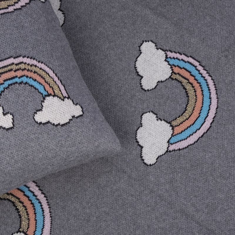Basket, Cushion and Blanket Set