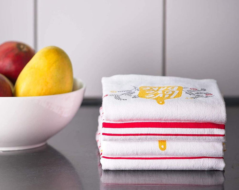 Pure Cotton Kitchen Towels - Fouta