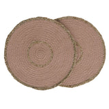 Placemats, Coasters & Napkin Rings - Handcrafted Jute & Polyester