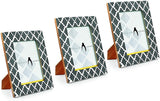 Fotorahmen - Criss-Cross-Design aus Holz