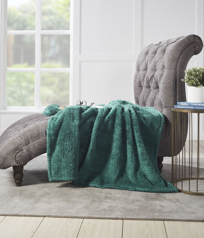 Solide Sherpa-Decke – ultraweich, warm und flauschig