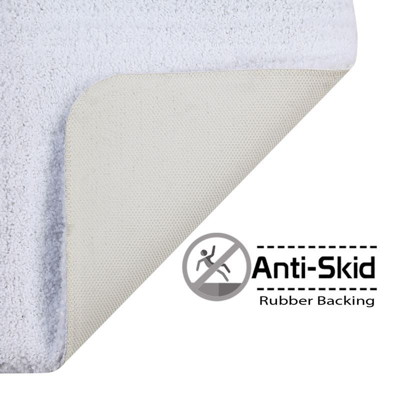 Non Slip Microfibre Fluffy Tufted Bath Mat