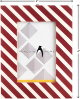 Fotorahmen - Gestreiftes Design aus Holz