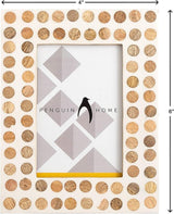 Fotorahmen - Polka Dot Design aus Holz